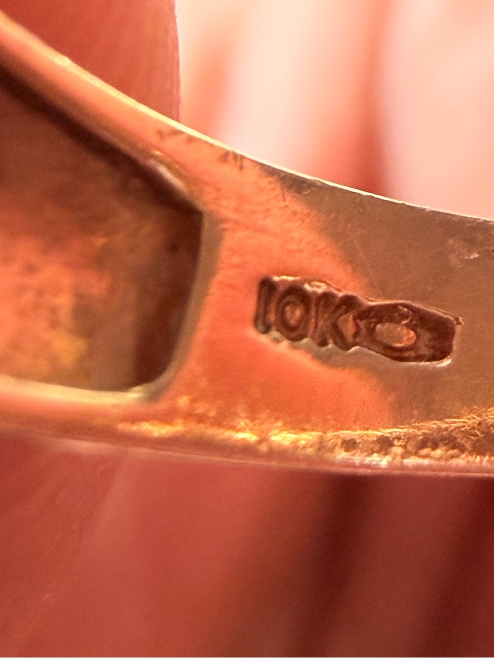 ✨ Men's 10kt Gold & Diamond Ring Sz10✨ - Picture 16 of 17